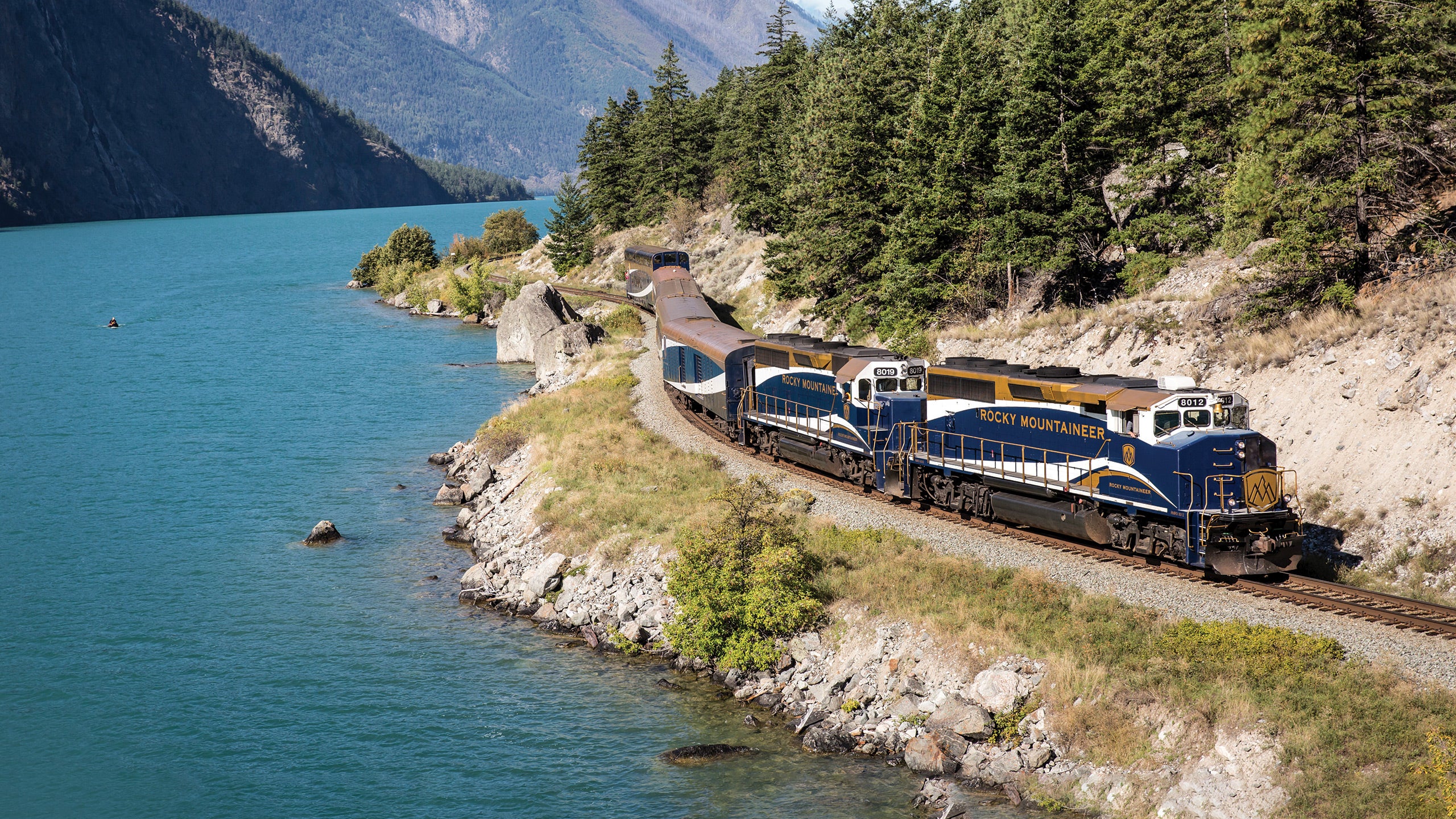 Rail Journey through the Canadian Rockies