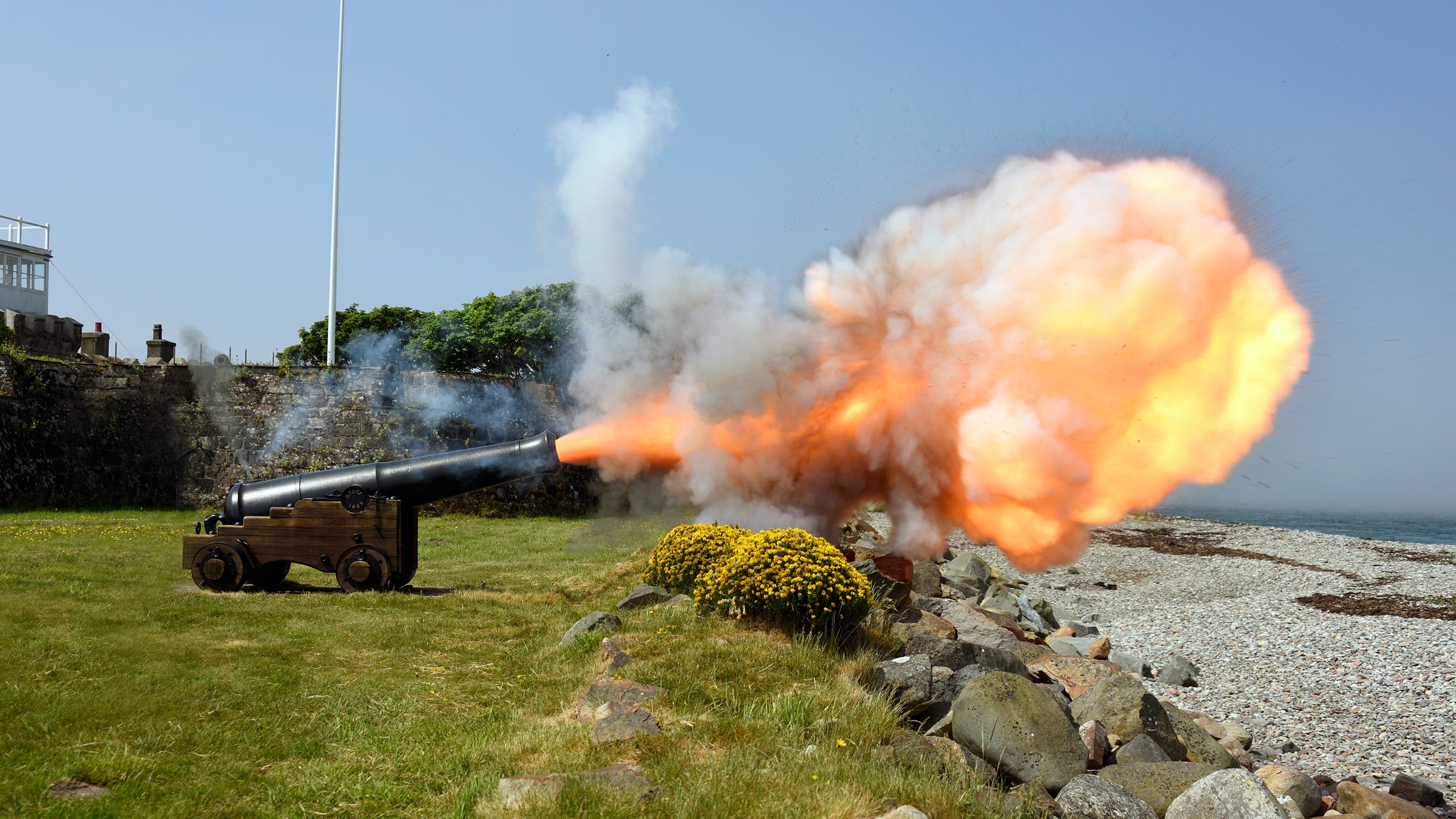 Cannon Firing Demonstration