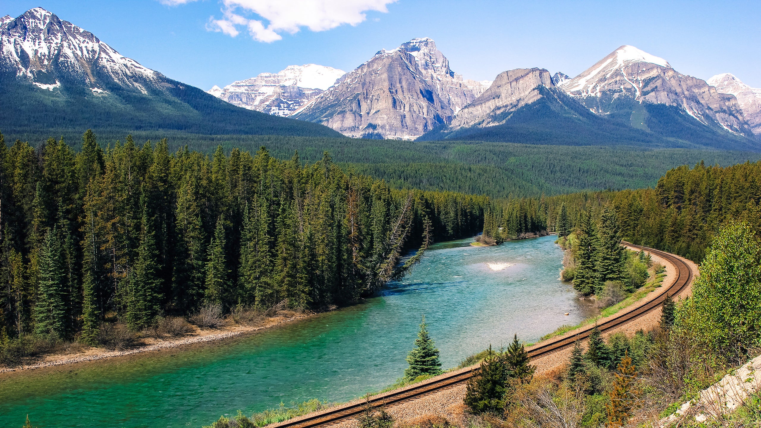 Rail Journey through the Canadian Rockies