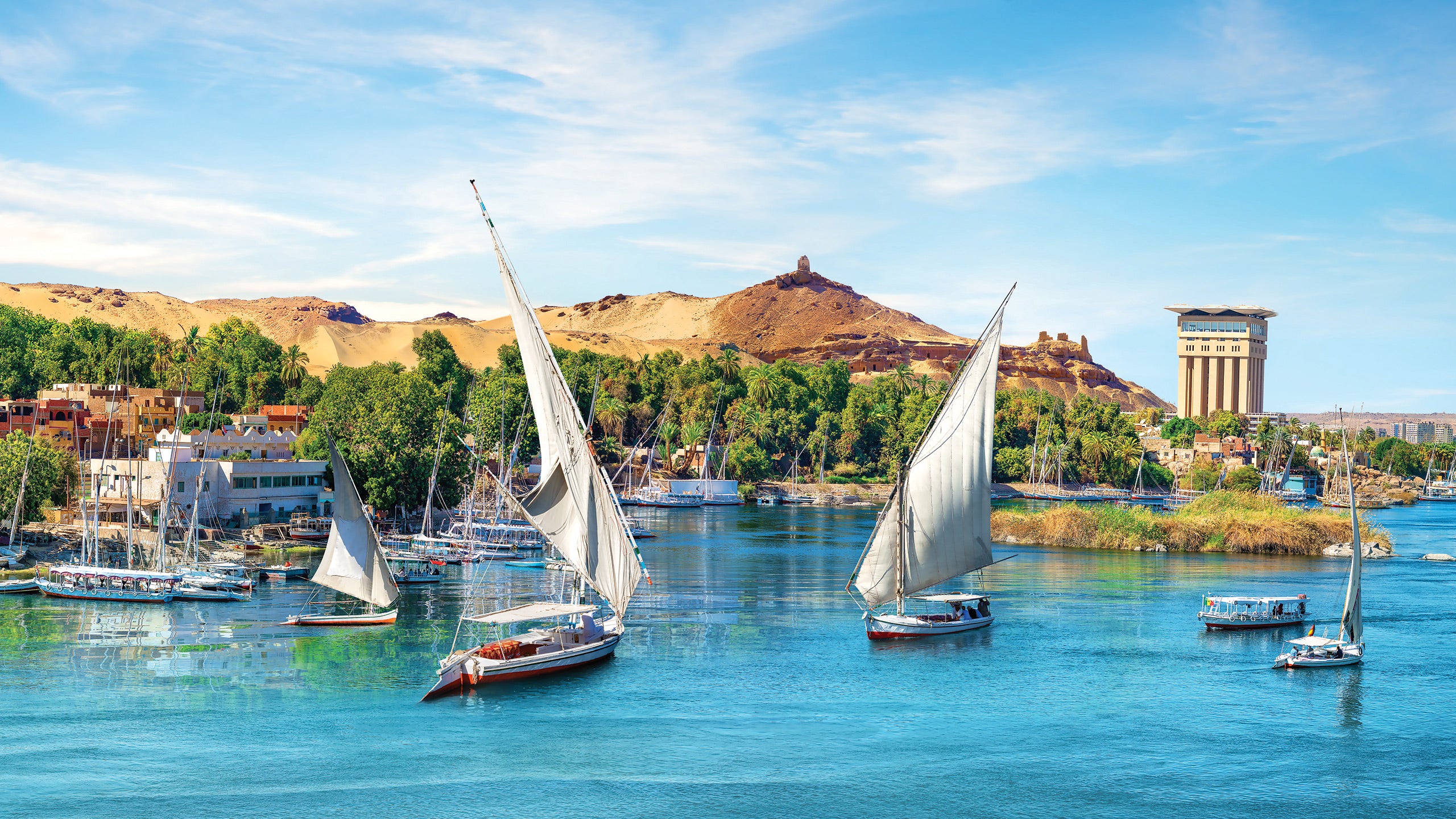 Sail by Felucca Around Kitchner Island